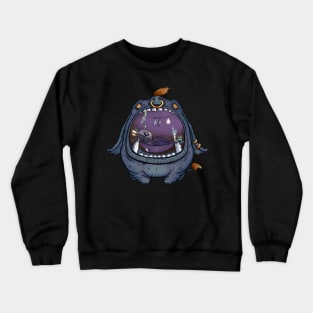 Relaxing monsters Crewneck Sweatshirt